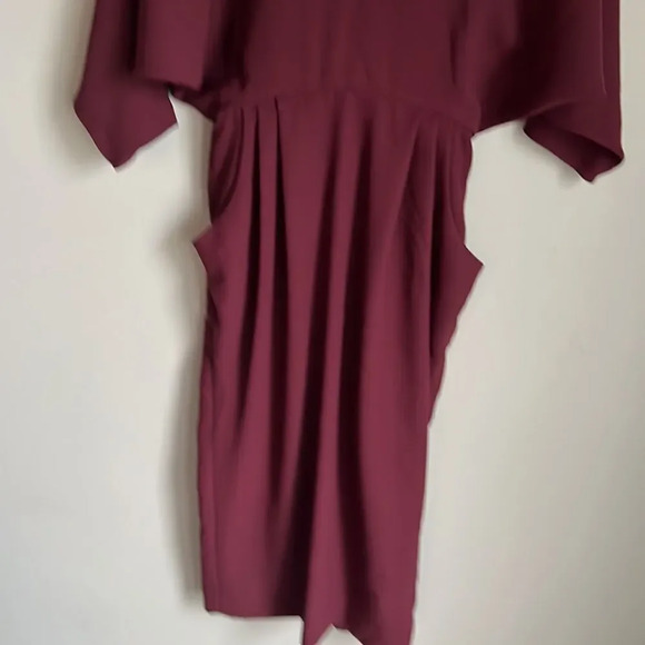 & Other Stories Open Back Crepe Midi Dress - Picture 5 of 11
